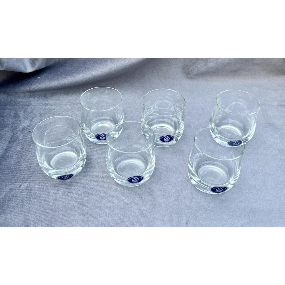 ShotGlass Tumblers, Set of 6 Iside 60ml – Iside Skloarne Poltar‎ Slovakia – New.